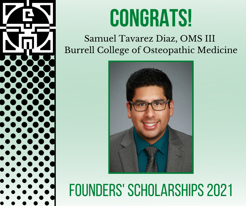 Samuel Diaz Founders' Scholarship